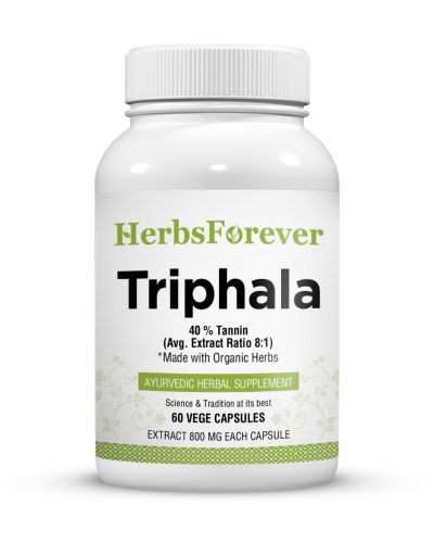 Triphala 60 capsulas