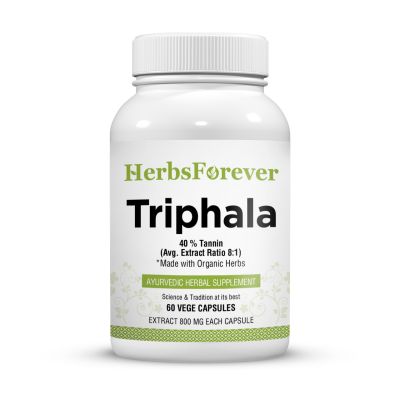 Triphala 60 capsulas