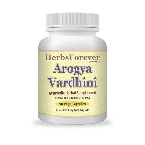 Arogya vardhini vati 90 capsulas