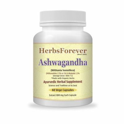 Ashwagandha 60 capsulas