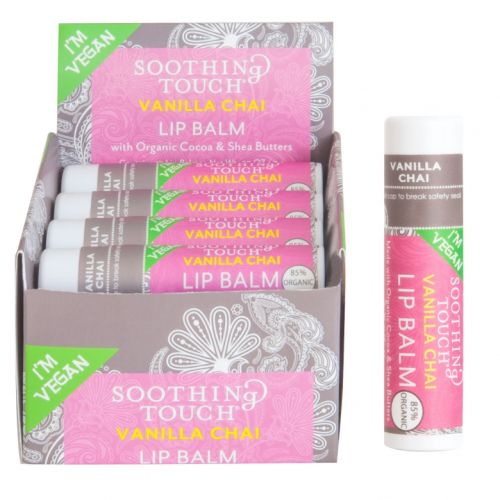 Soothing touch chai vanillla lip balm 7 gramos