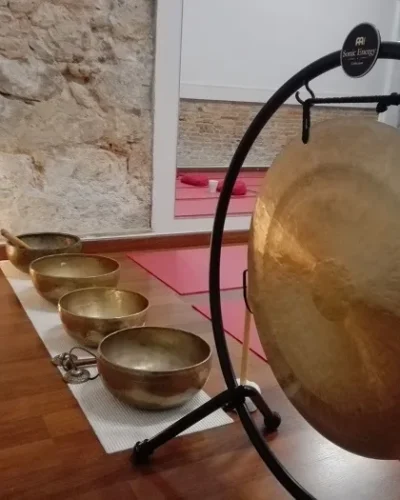 Sonoterapia con gong