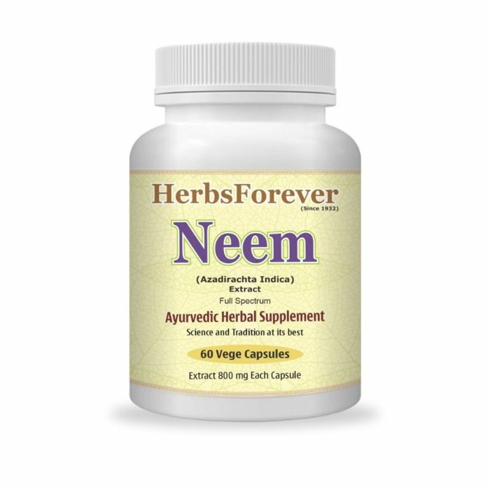 Neem 60 capsulas