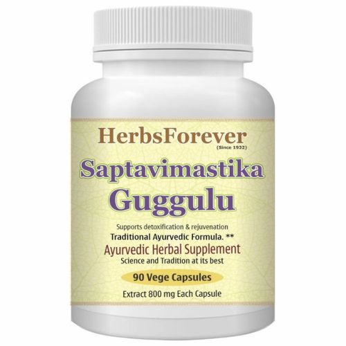 Saptavimastika Guggulu 90 capsulas